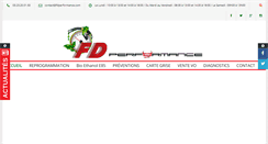 Desktop Screenshot of fdperformance.com